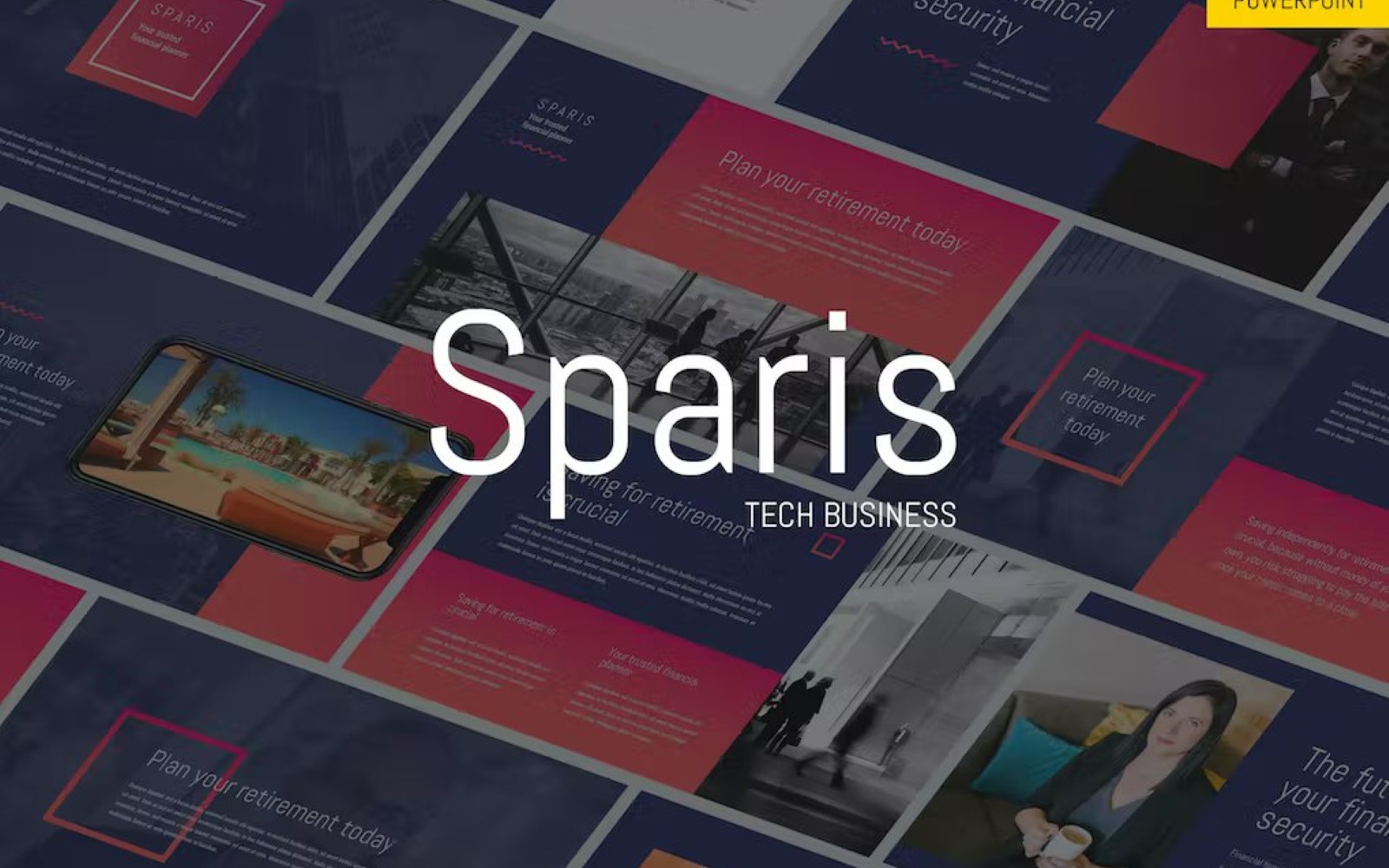 Sparis - Tech Business Powerpoint Template