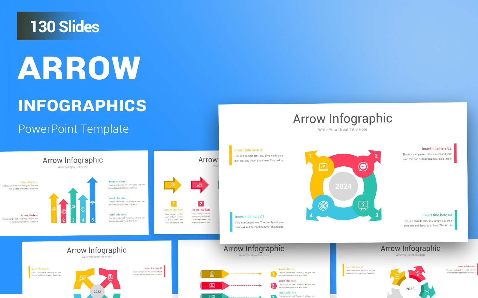 Arrow - Infographic - PowerPoint Template
