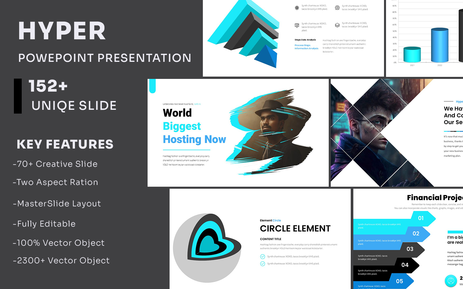 Hyper Animated Quick PowerPoint Presentation Template