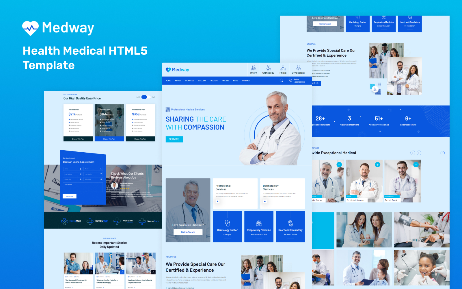 Medway -Health Medical HTML5 Template