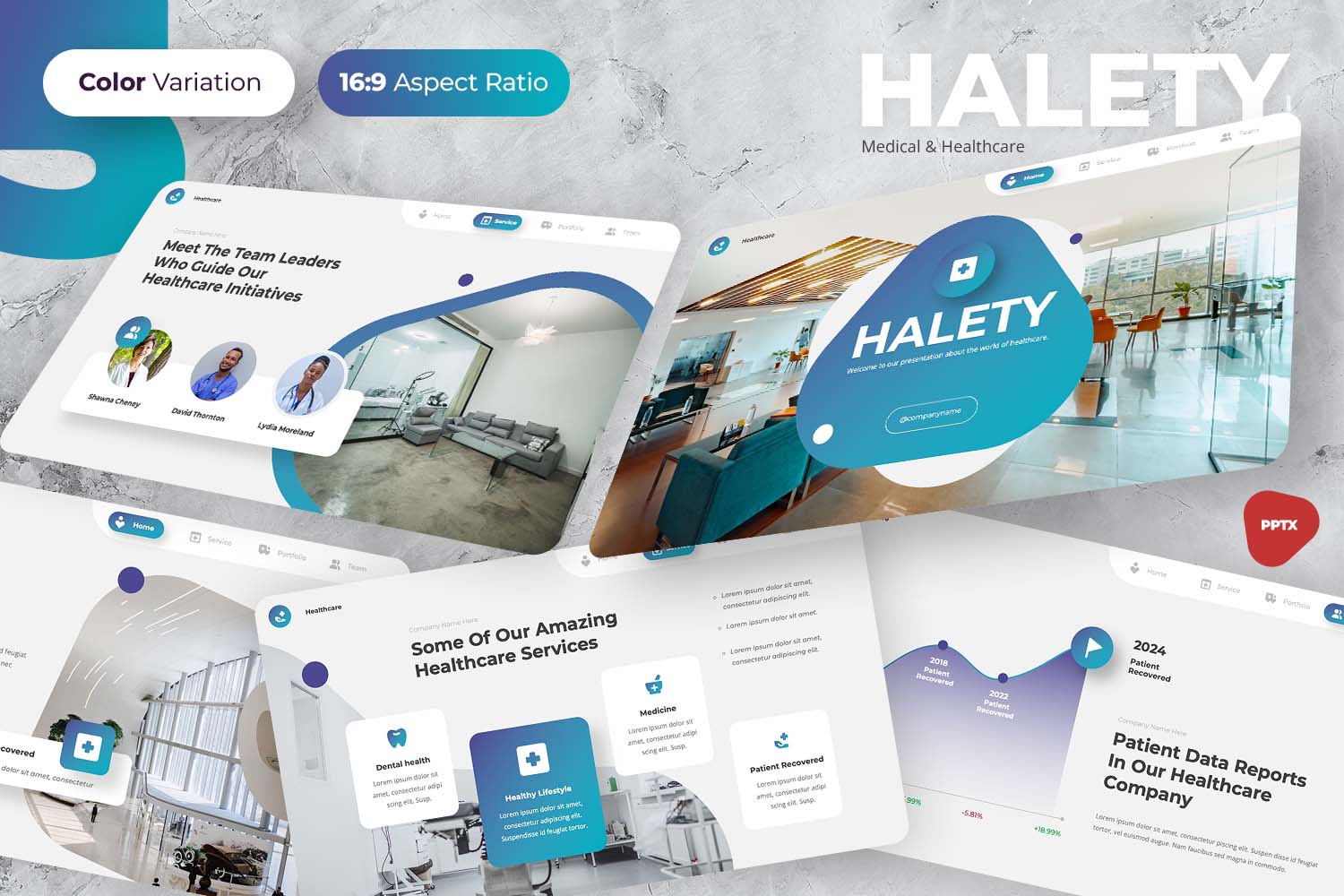 Halety - Medical & Healthcare PowerPoint
