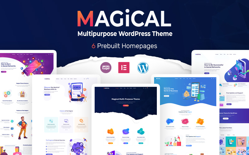 Magical - Multi-Press WordPress Theme