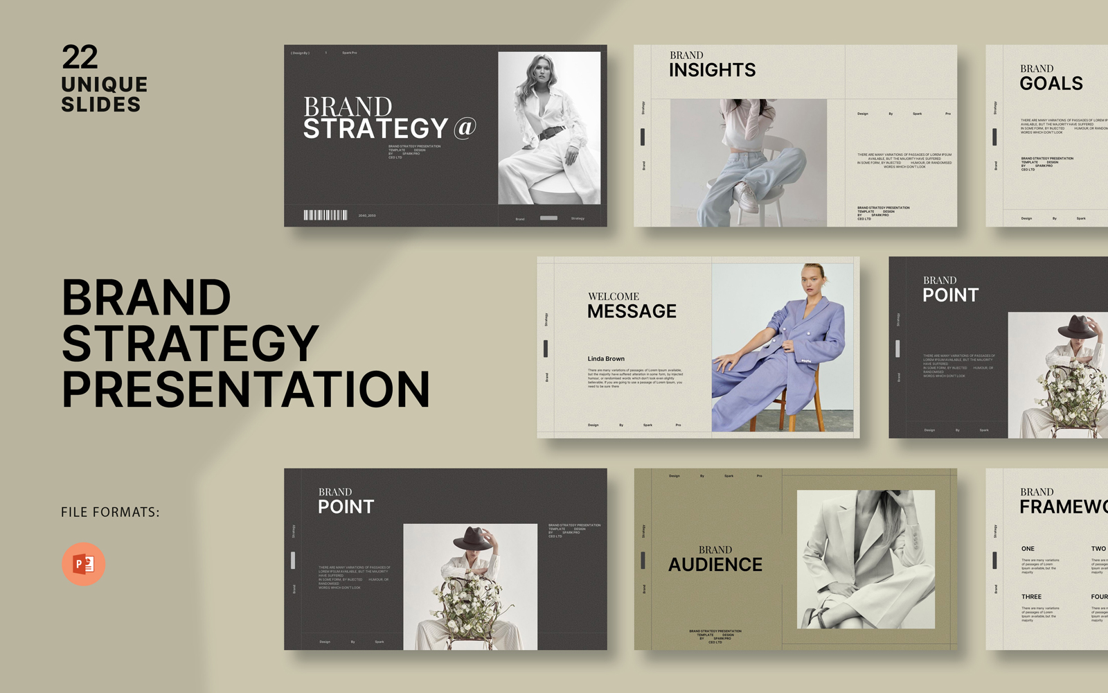 Brand Strategy Presentation PowerPoint Template