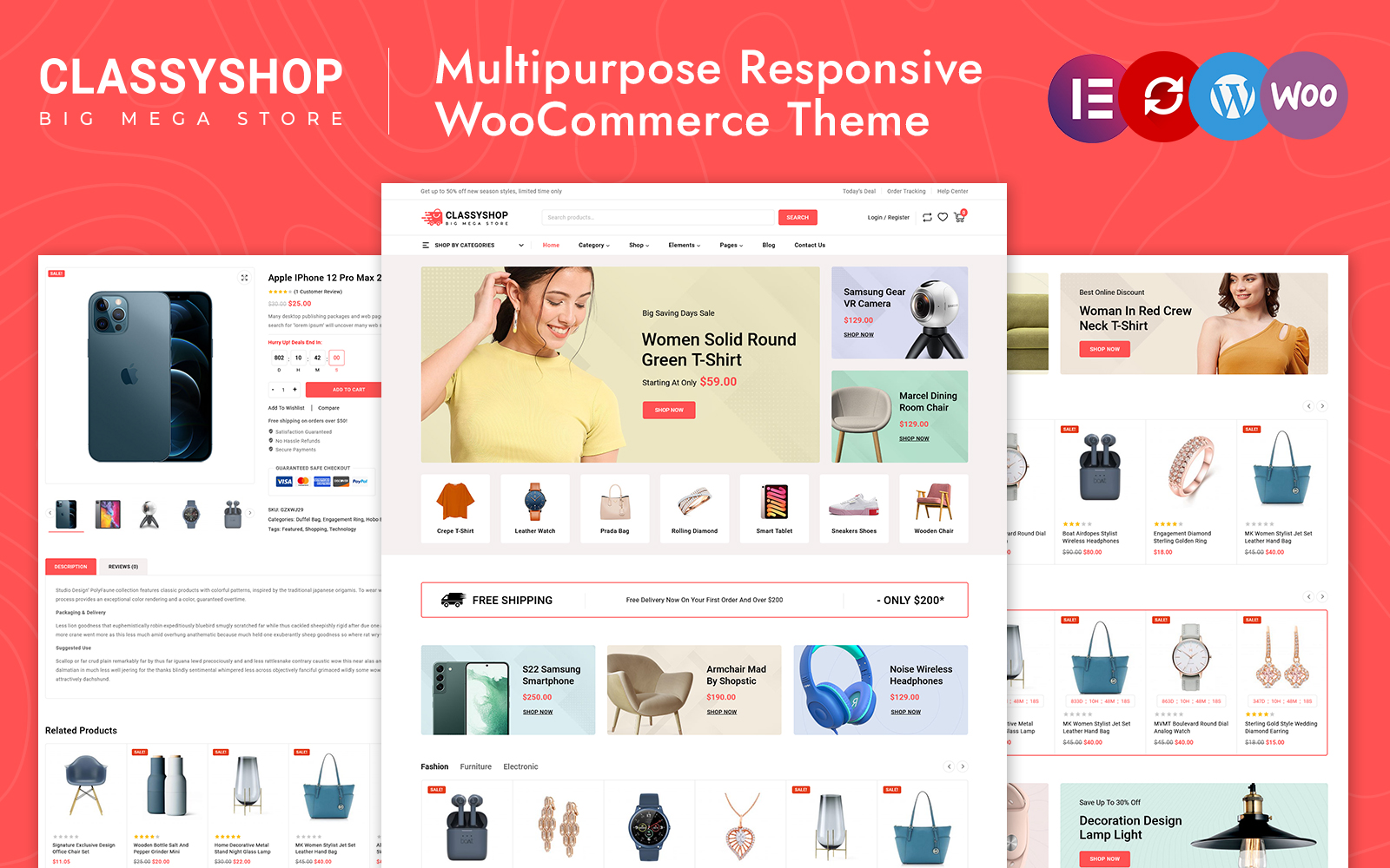 Classyshop - Multipurpose Elementor WooCommerce Responsive Theme
