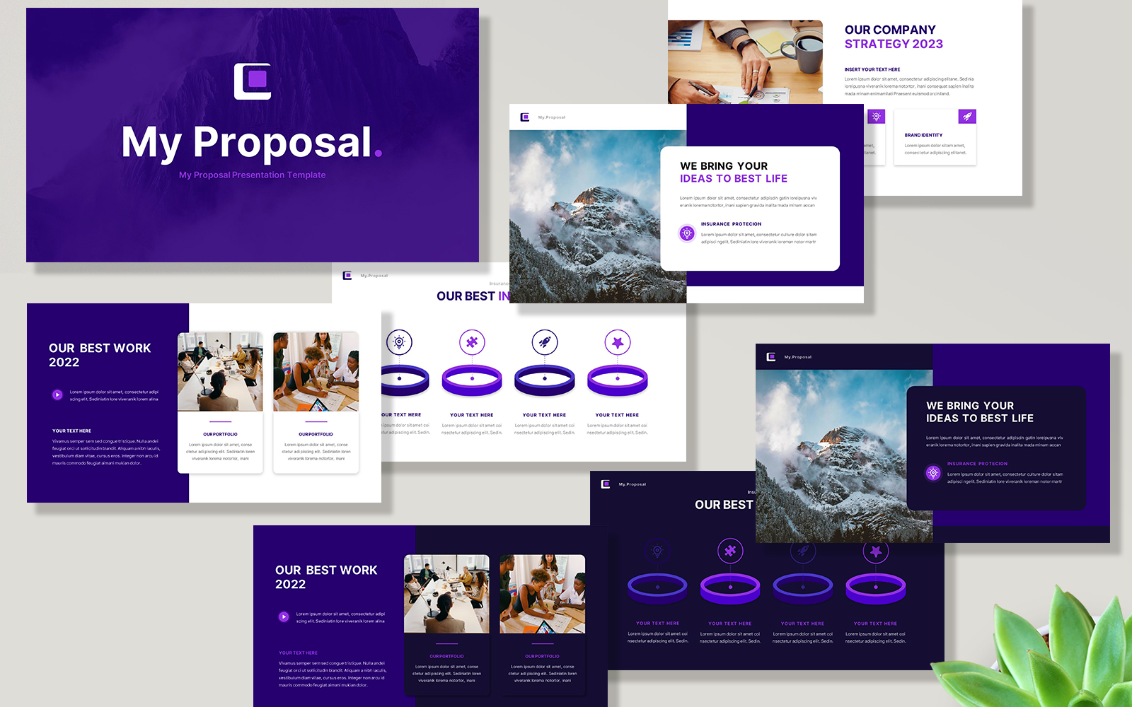 My Proposal Powerpoint Presentation Template