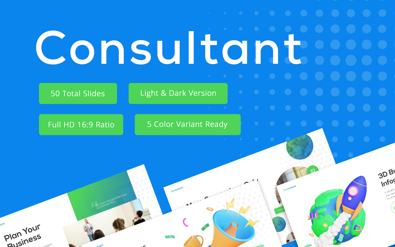 Consultant Professional Business PowerPoint Template
