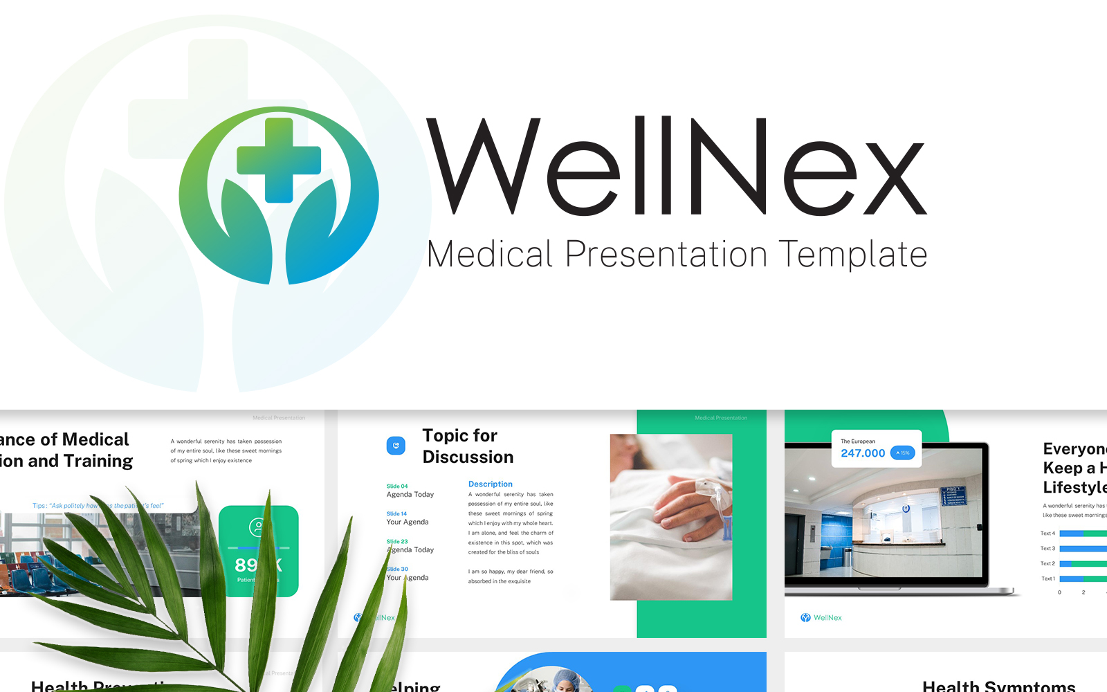 WellNex Medical PowerPoint Template