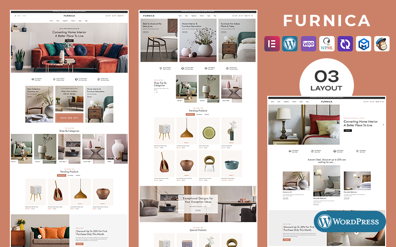 Furnica - WooCommerce Responsive Theme For Home Decor, Furniture, Art & Crafts