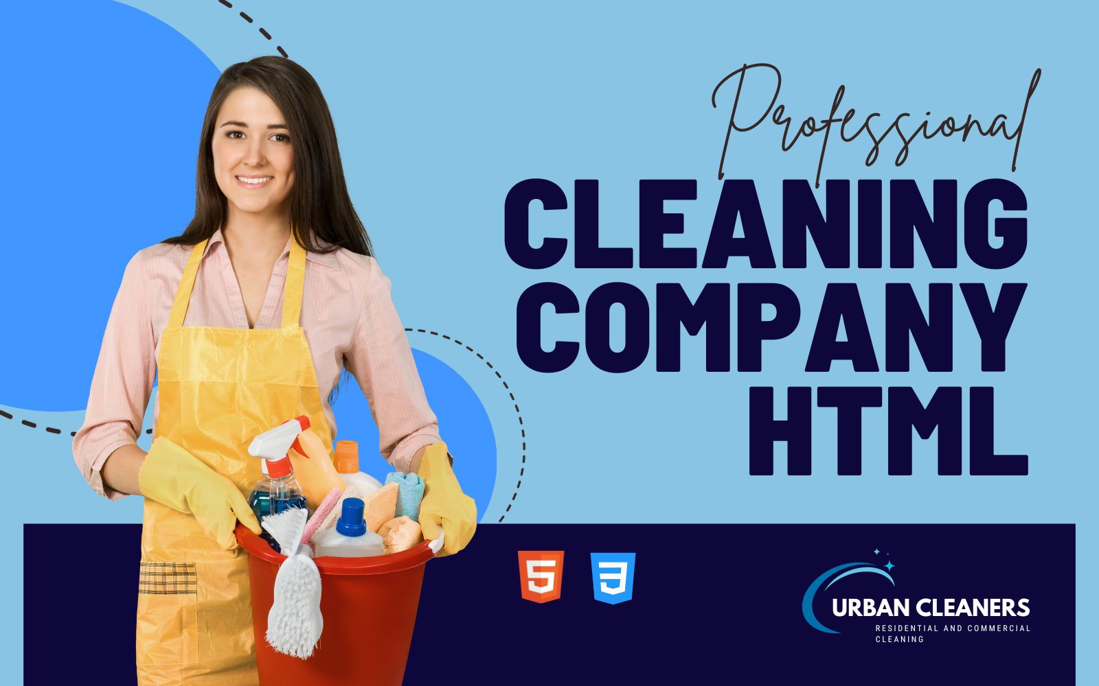 UrbanCleaners - Cleaning Company HTML5 Template