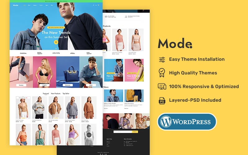 Mode - Minimal WooCommerce Theme For Fashion & LifeStyle Stores