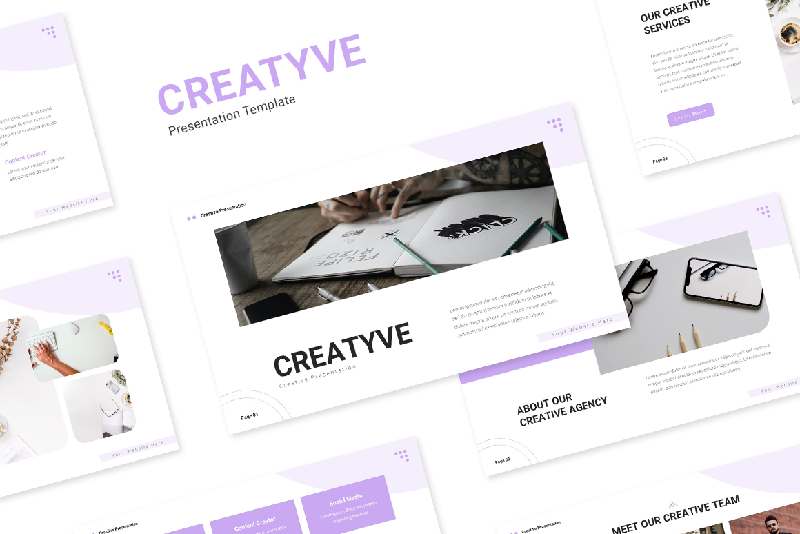 Creatyve - Creative Powerpoint Template