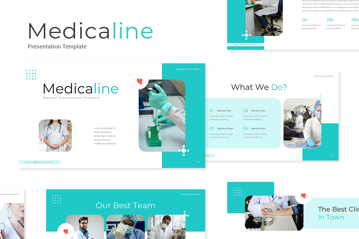 Medicaline - Medical Powerpoint Template