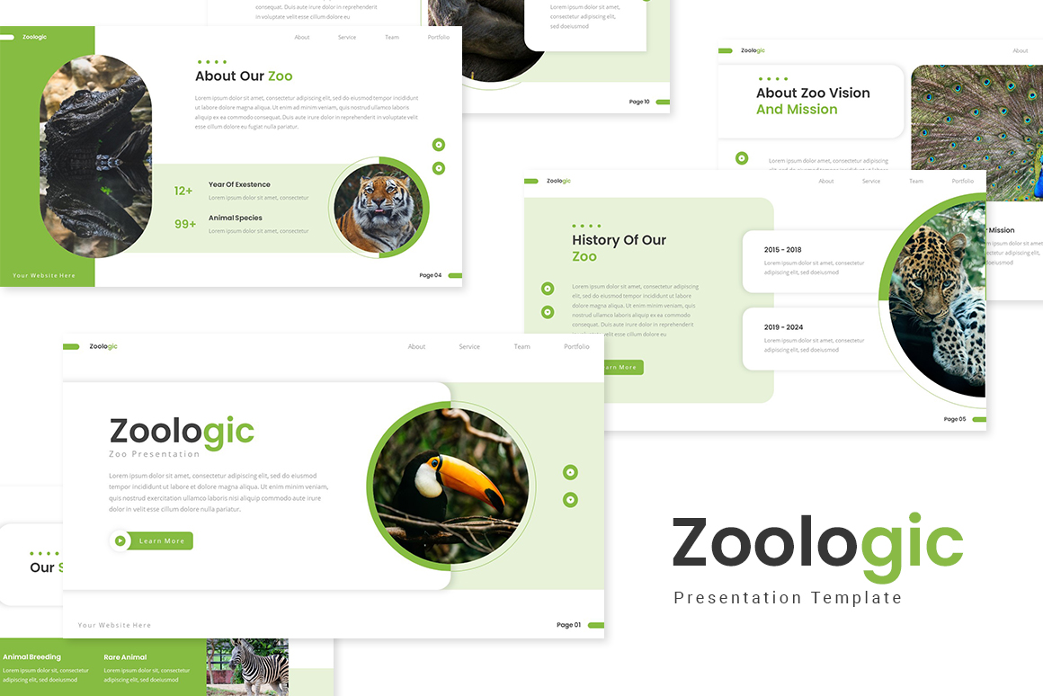 Zoologic - Zoo Powerpoint Template