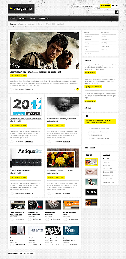 Drupal Main Page