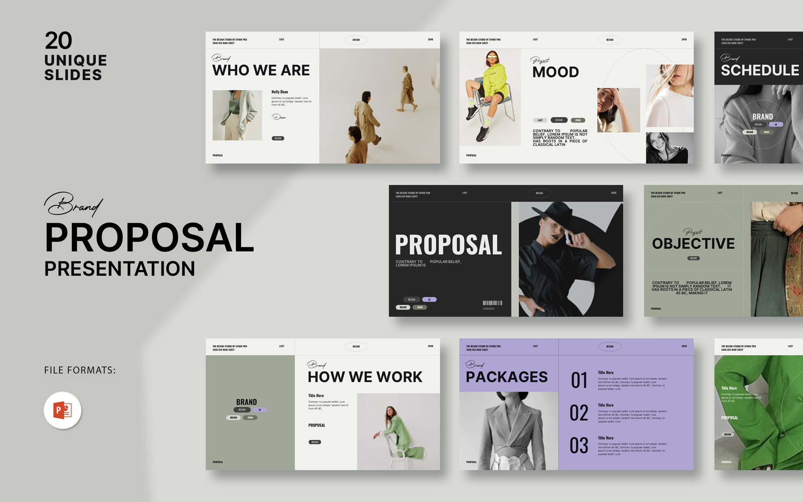 Brand Proposal PowerPoint Design