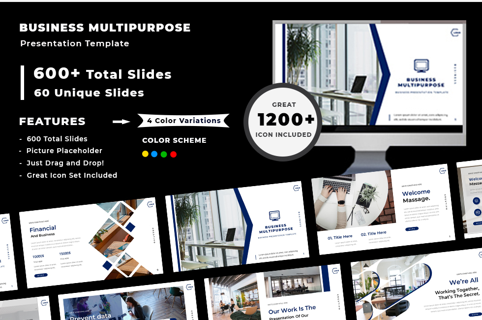 Business Multipurpose Powerpoint Template