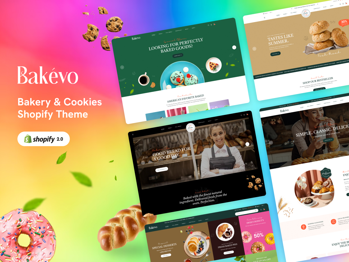Bakevo – Bakery & Cookies Shopify Theme