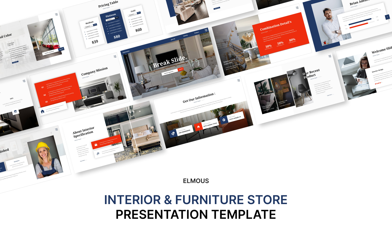 Maddison - Interior & Furniture Store Powerpoint Presentation Template