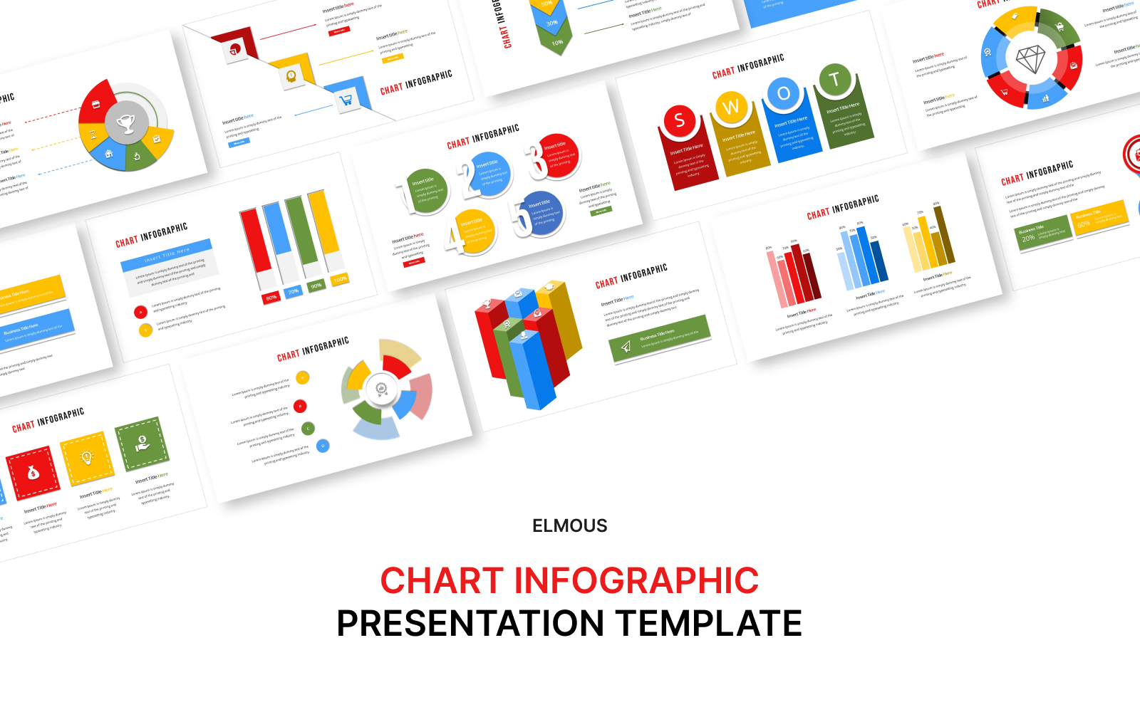 Chart Infographic Powerpoint Template
