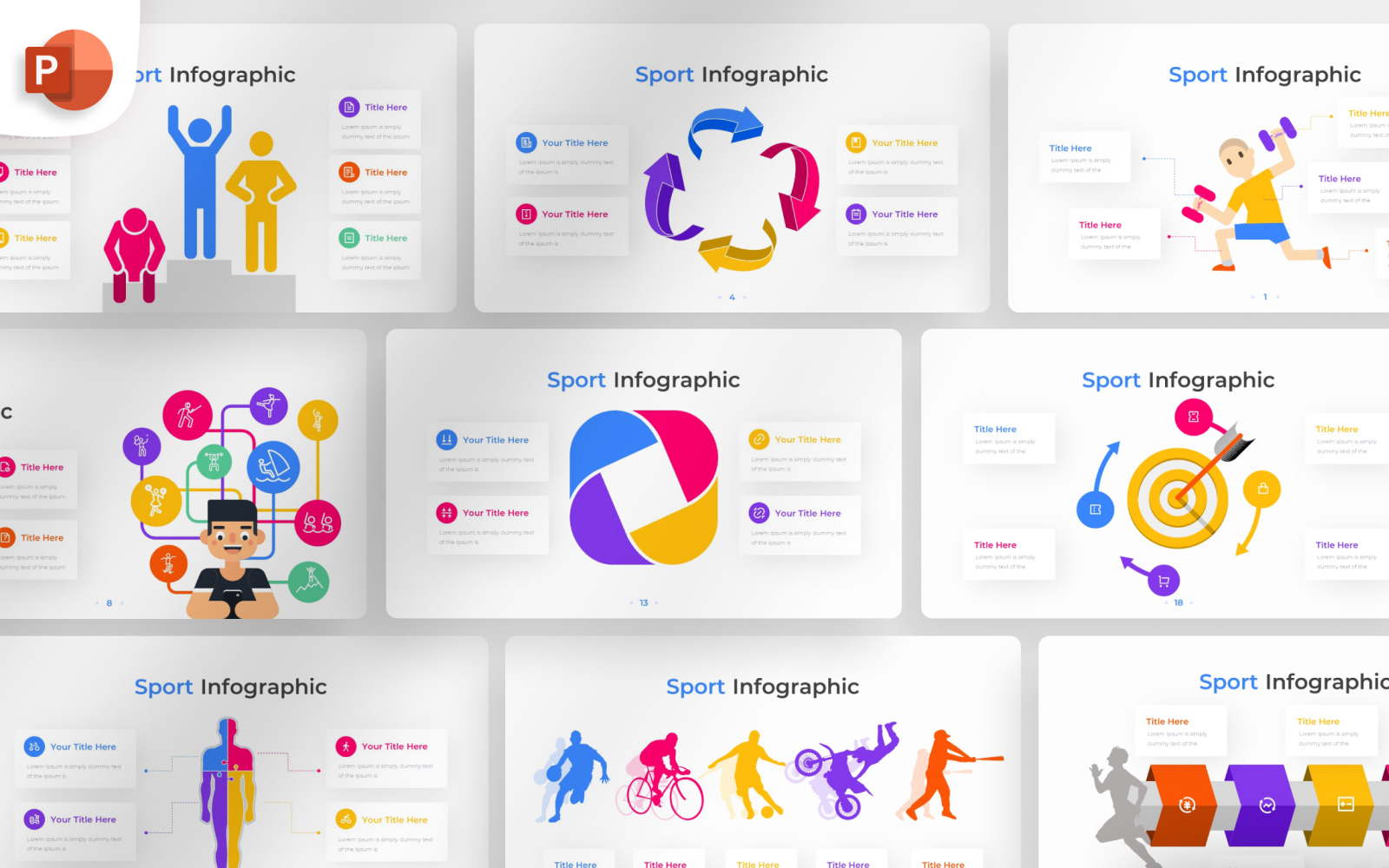 Sport PowerPoint Infographic Template
