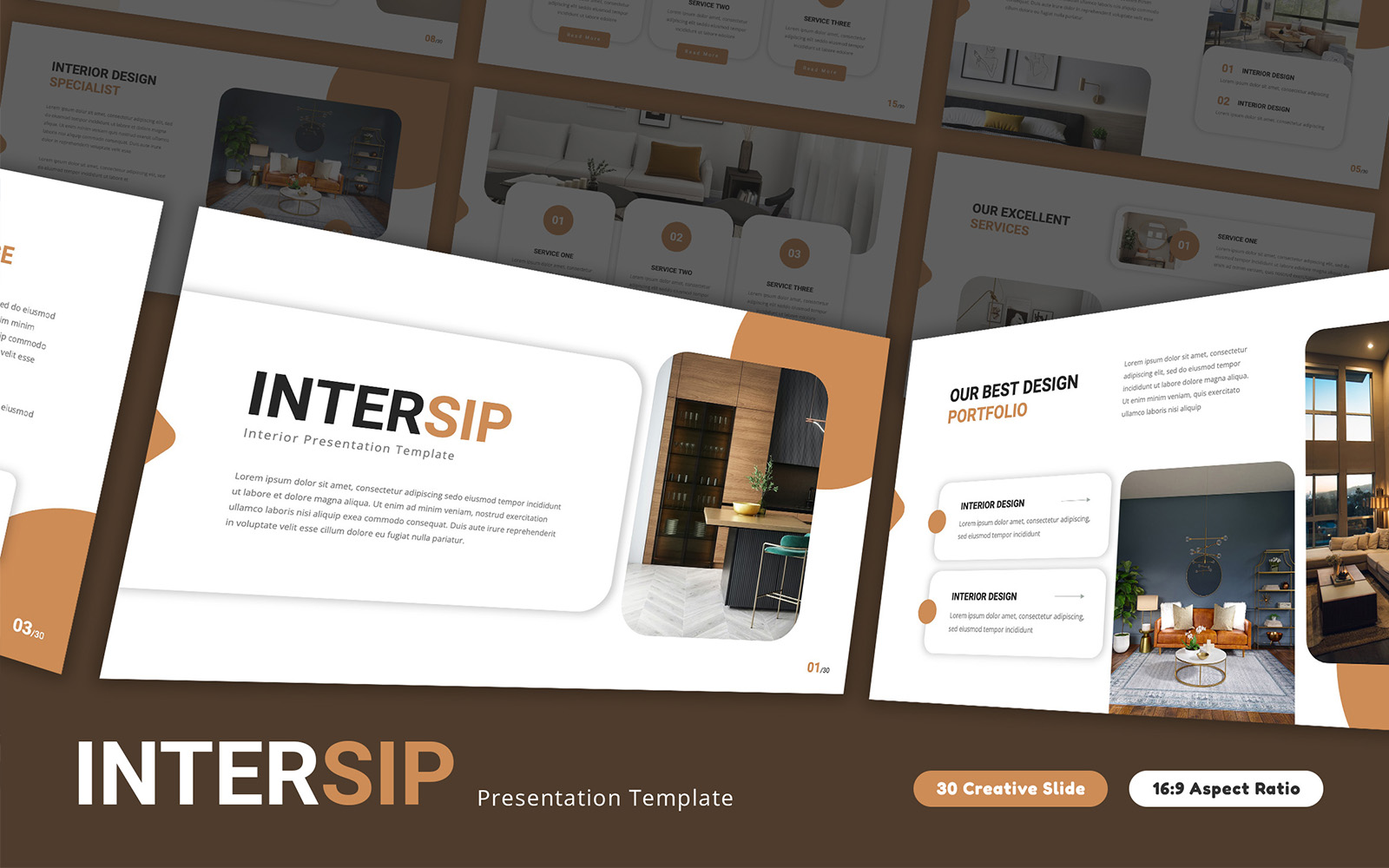 Intersip - Interior PowerPoint Template
