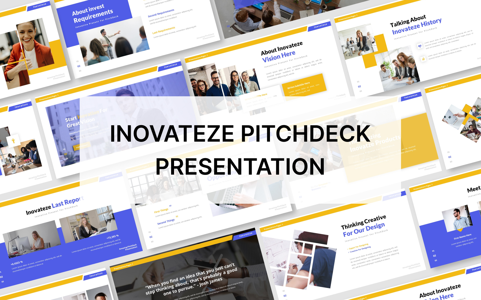 Inovateze Pitchdeck Powerpoint Presentation Template