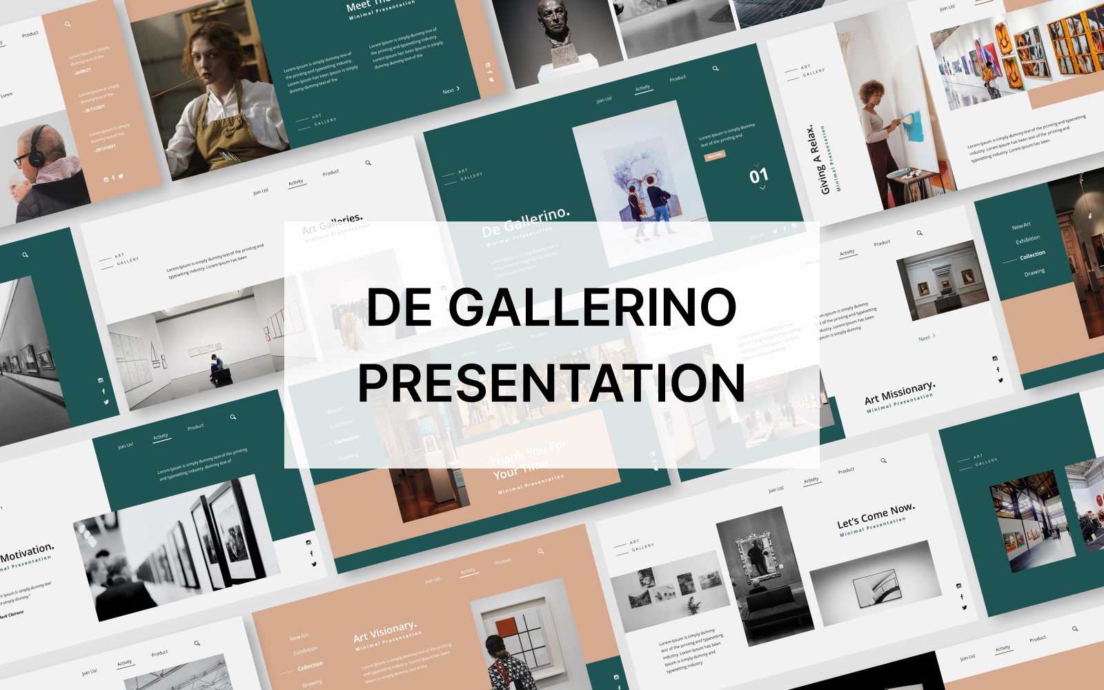 De Gallerino Powerpoint Presentation Template