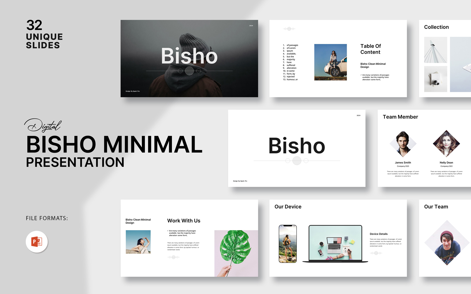 Bisho Minimal PowerPoint Presentation
