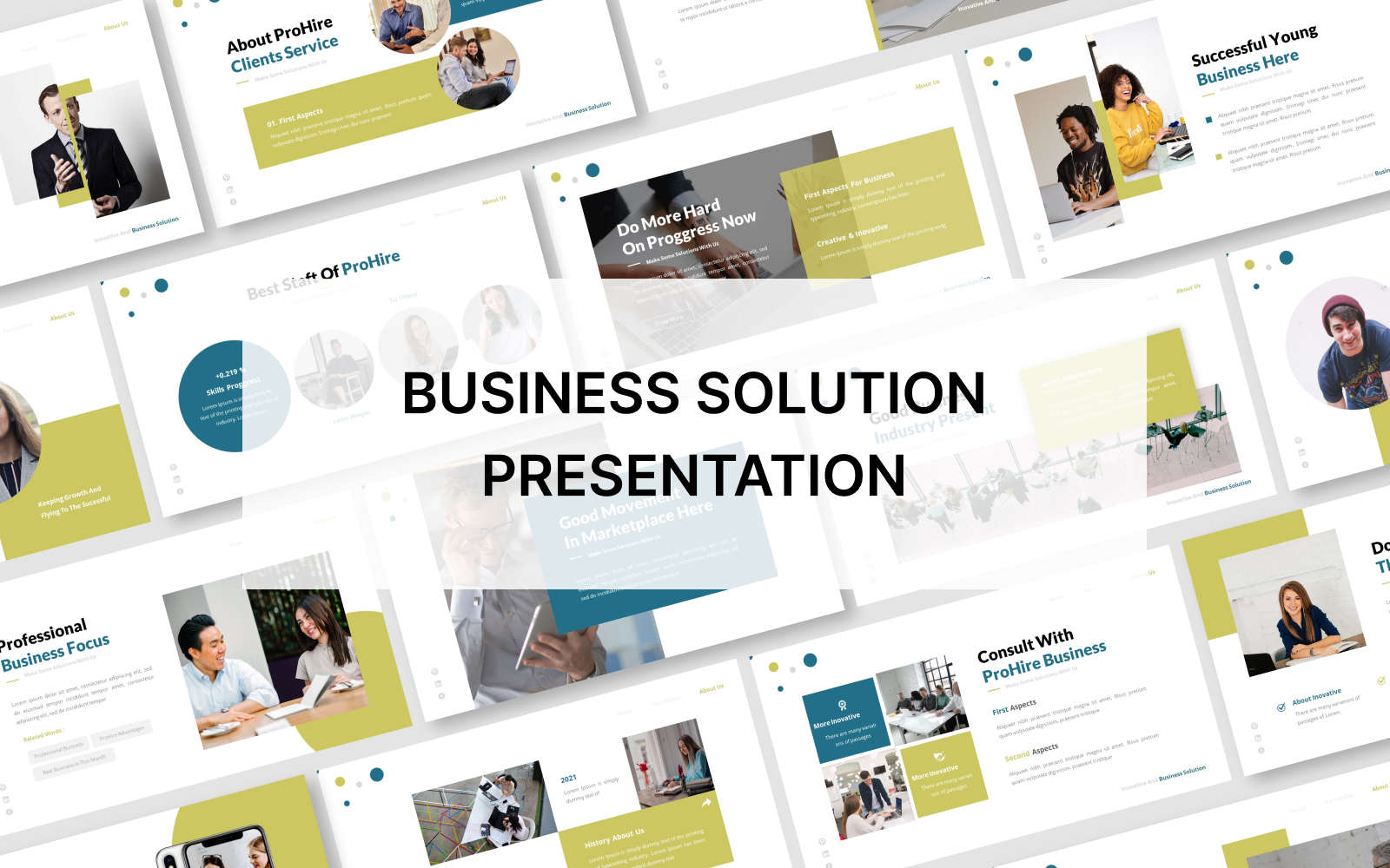 Business Solution Powerpoint Presentation Template