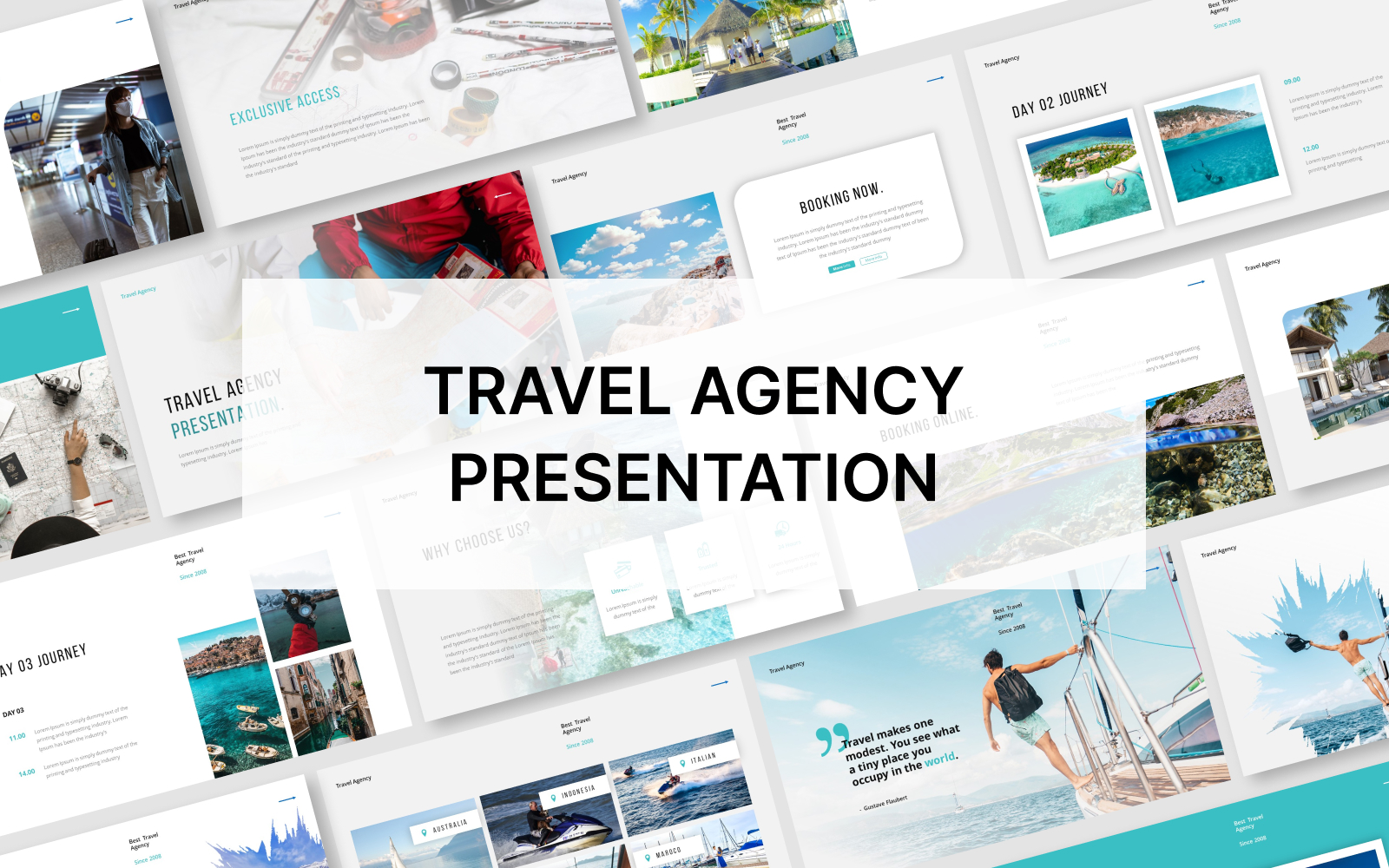 Travel Agency Powerpoint Presentation Template
