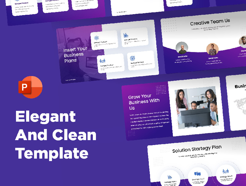 Elegant Business Presentation Template