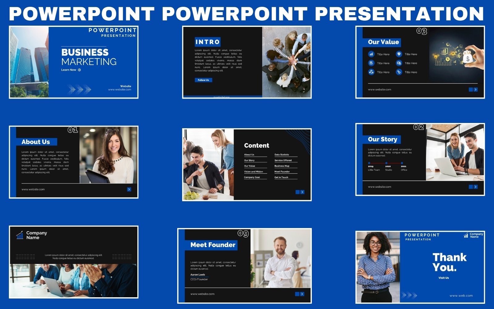 Modèles PowerPoint