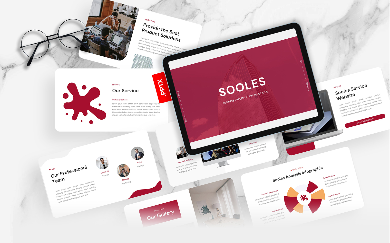Sooles – Business PowerPoint Template