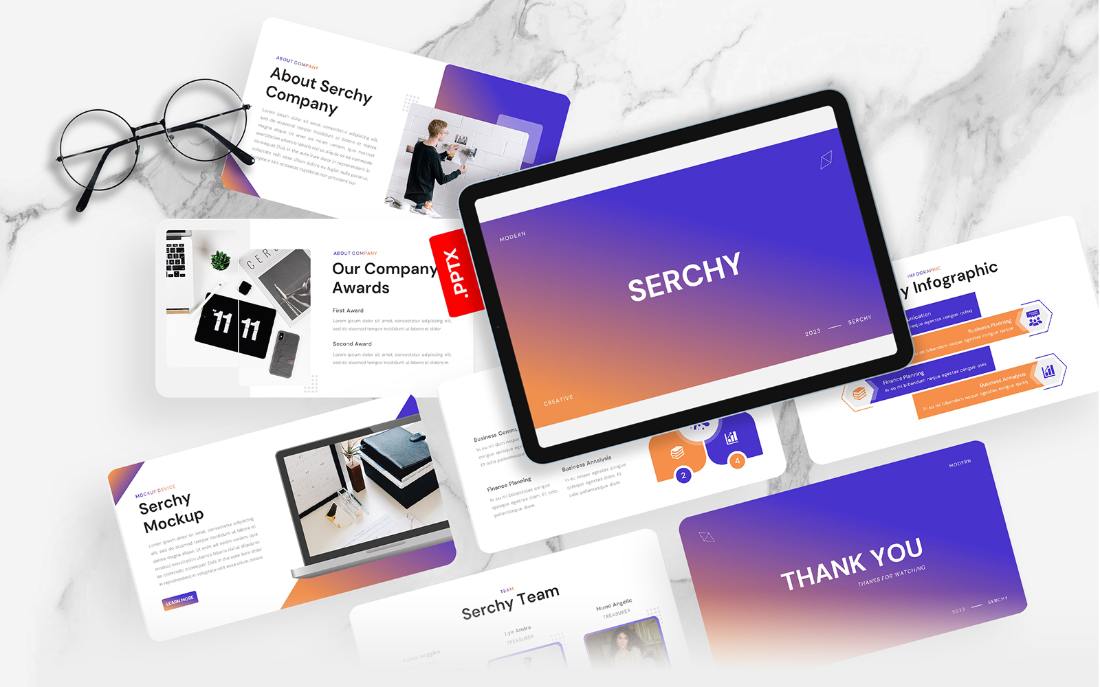 Serchy - Business PowerPoint Template