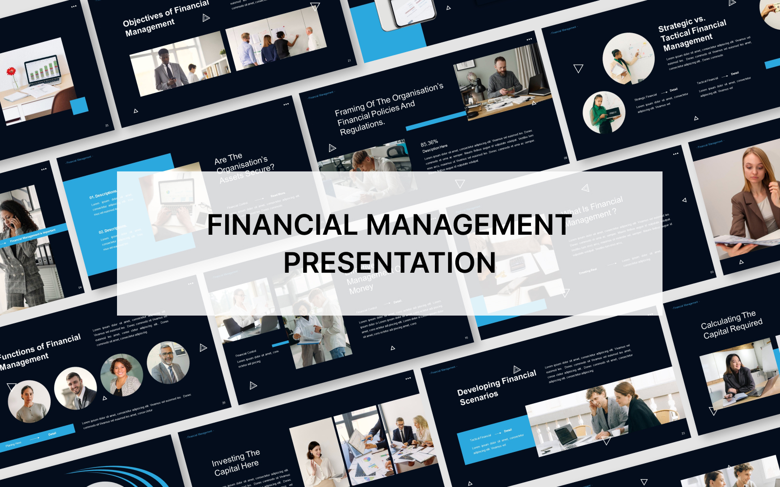 Financial Management PowerPoint Template Presentation