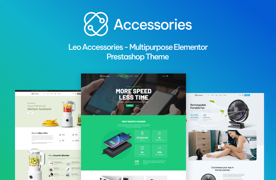 Leo Accessories - Multipurpose Elementor Prestashop Theme