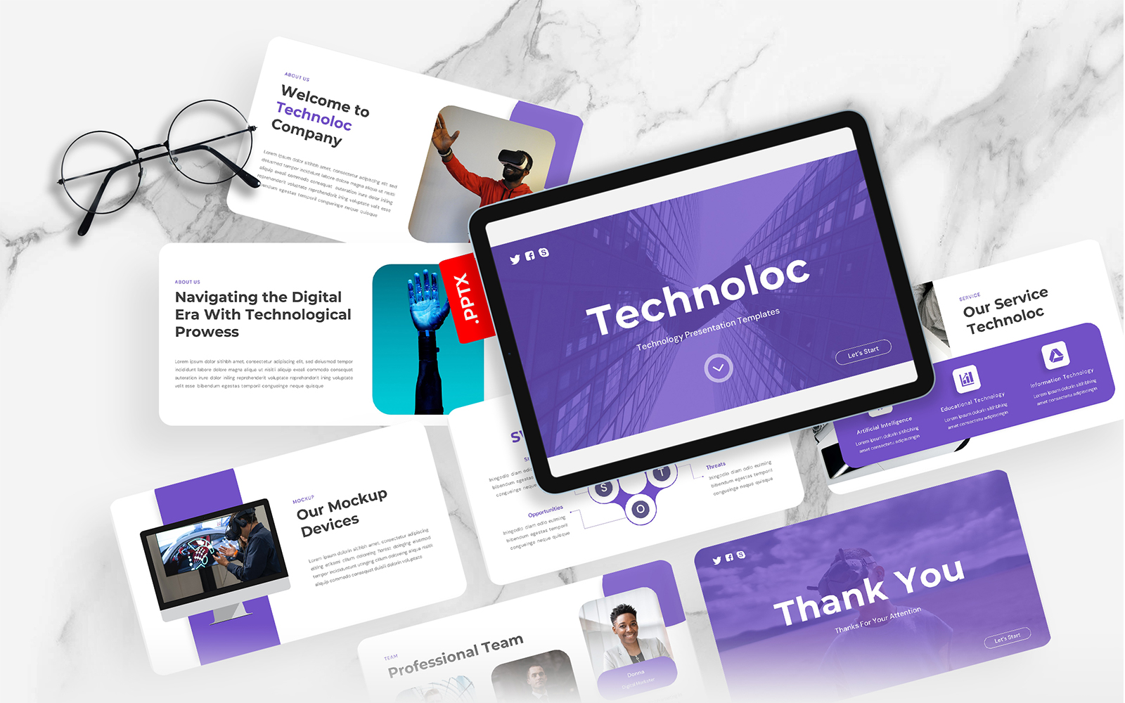 Technoloc – Technology PowerPoint Template