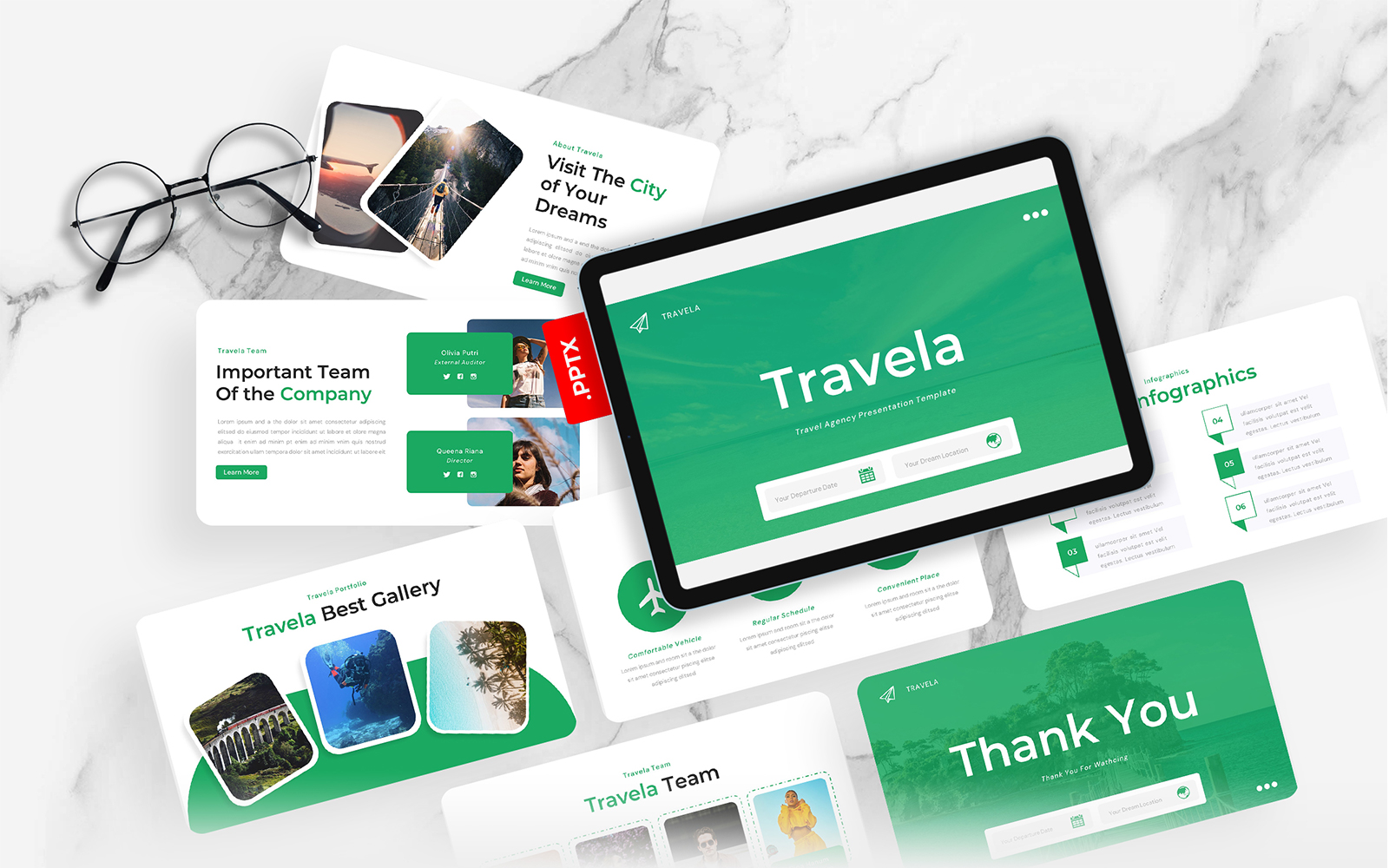 Travela - Travel Agency PowerPoint Template
