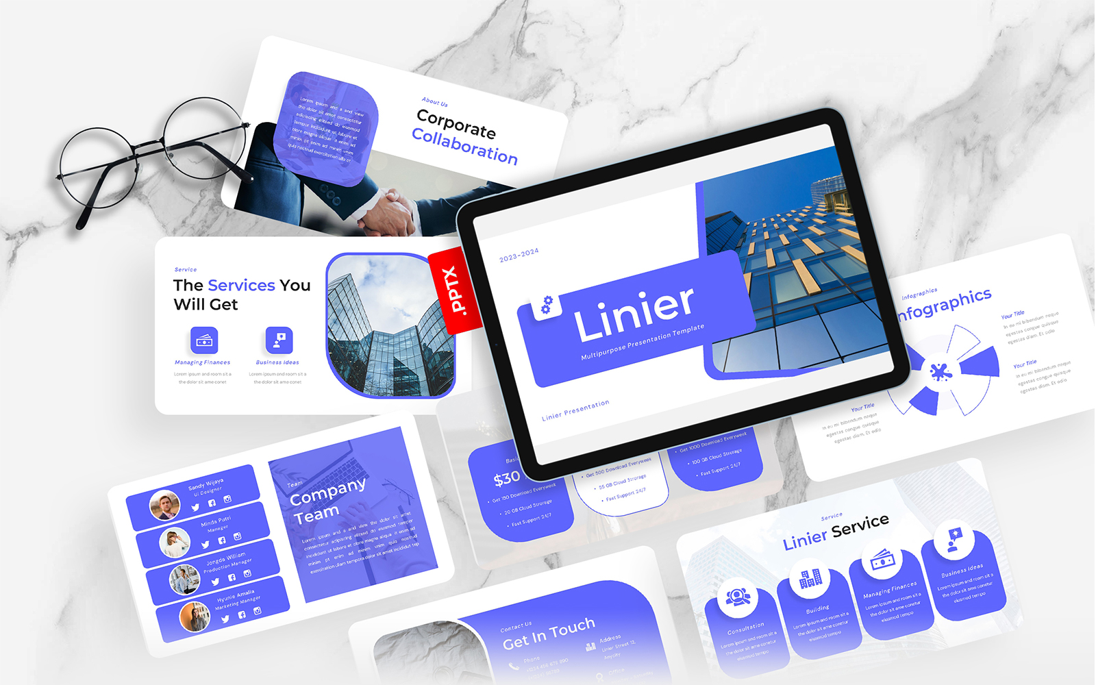 Linier – Multipurpose PowerPoint Template