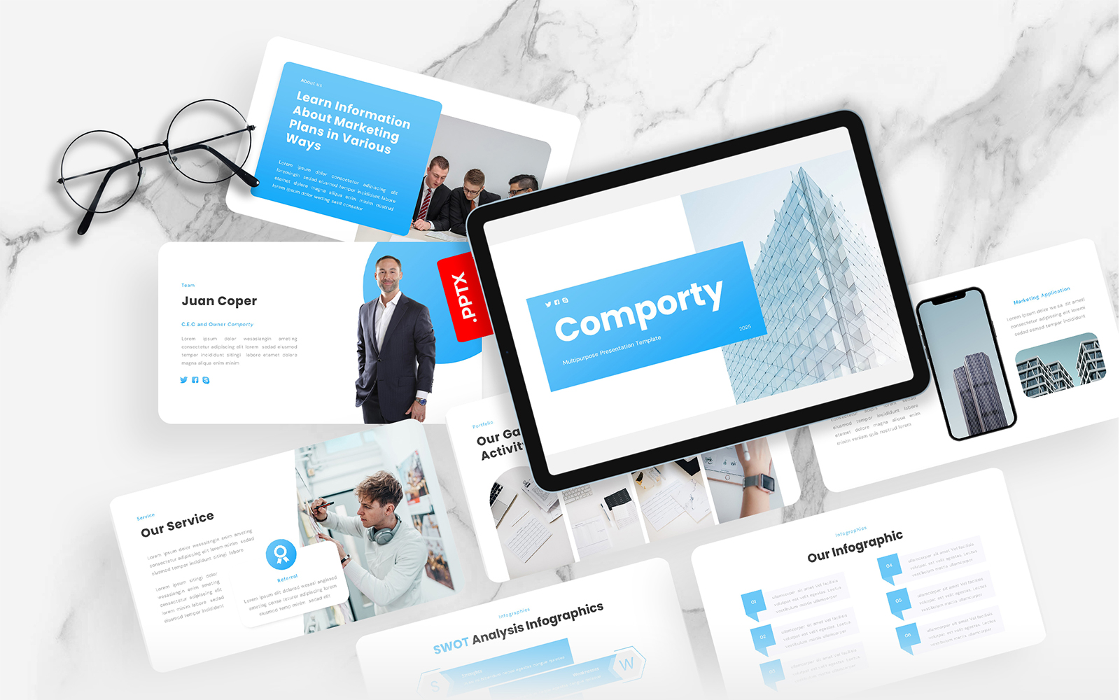 Comporty – Multipurpose PowerPoint Template