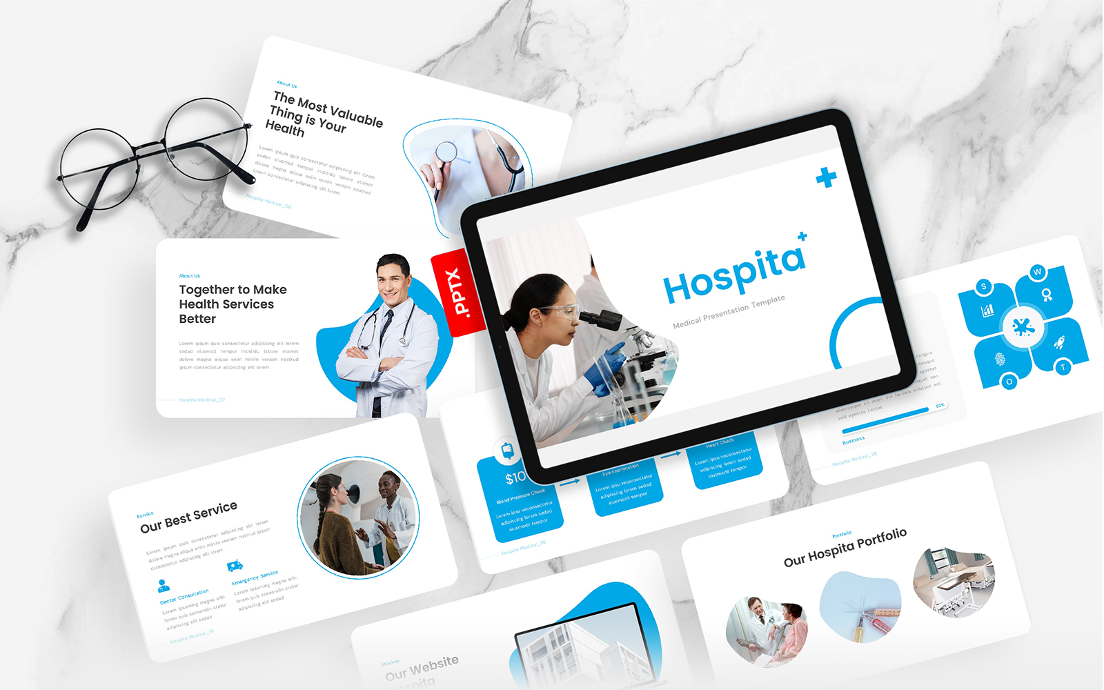 Hospita – Medical PowerPoint Template