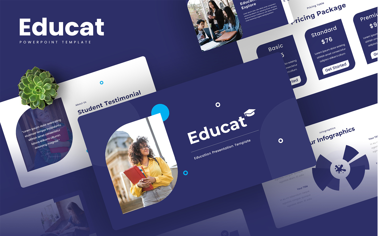 Educat – Education PowerPoint Template