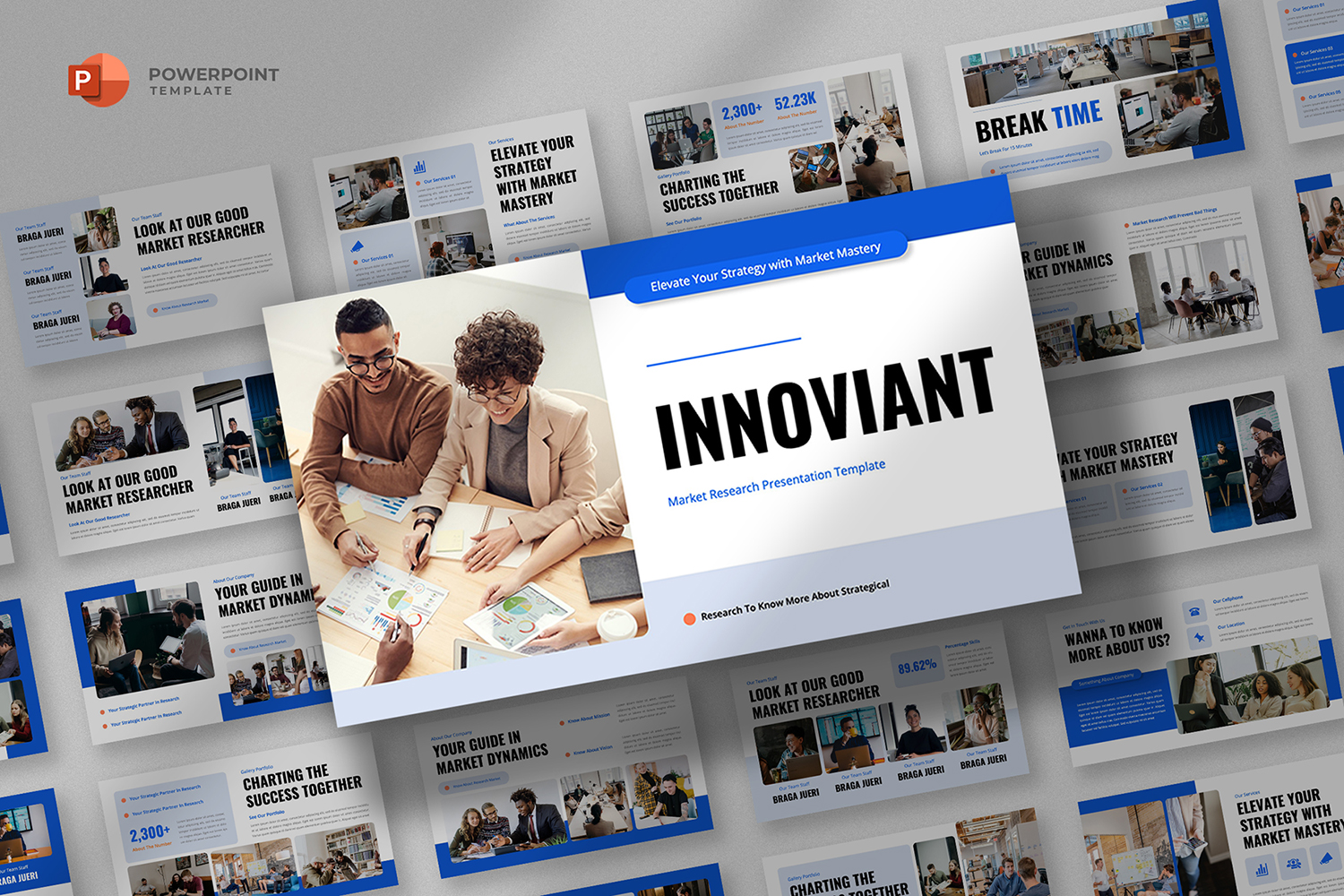 Innoviant - Market Research Powerpoint Template