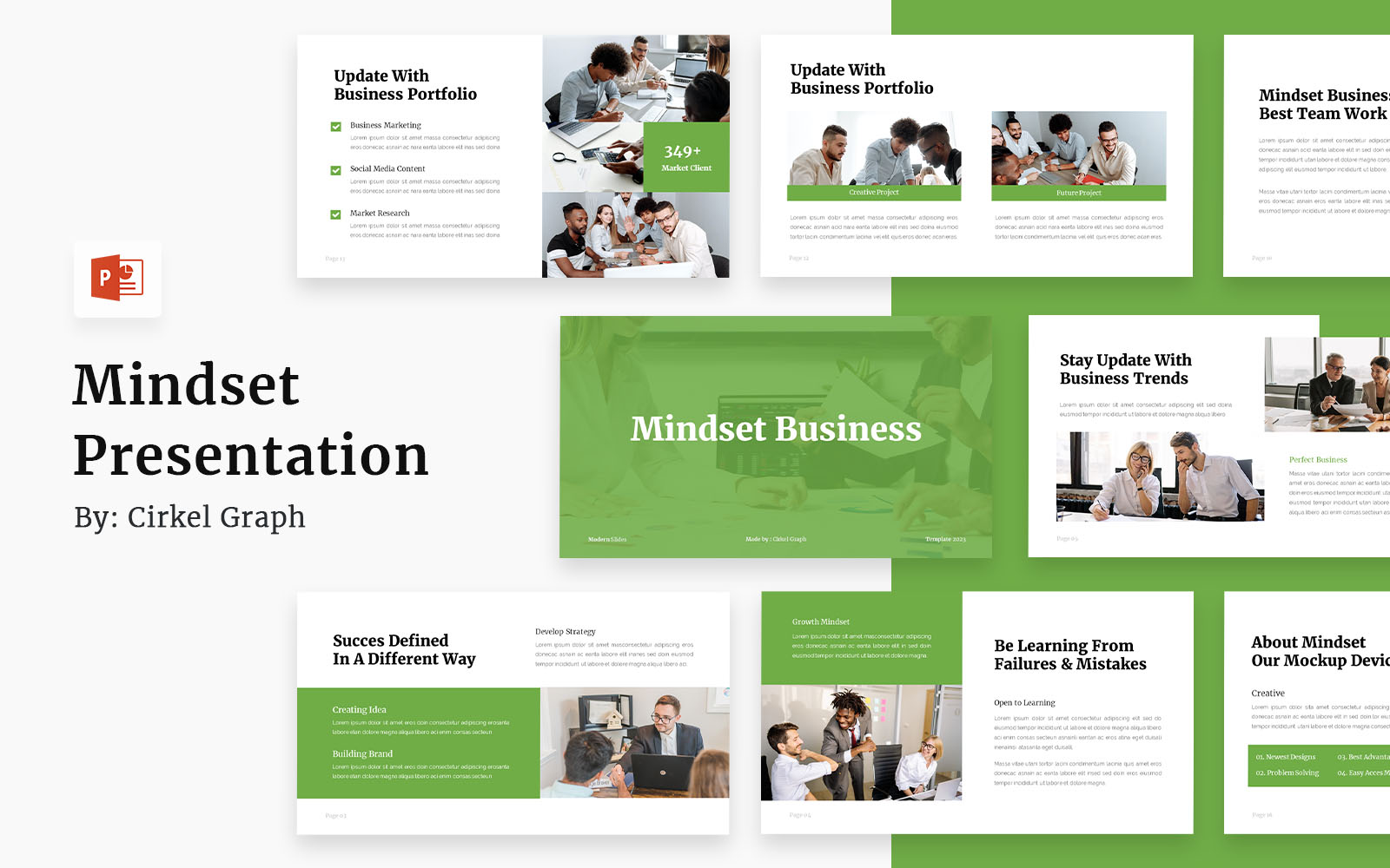 Mindset - Business Corporate PowerPoint Template