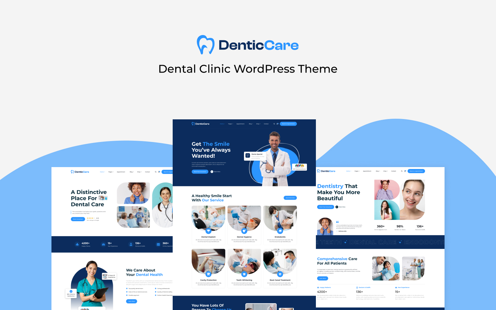 Dentic - Dental Clinic WordPress Theme