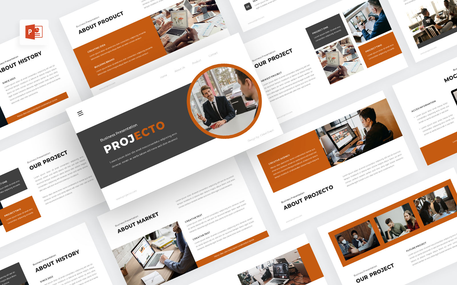 Projecto - Business PowerPoint Presentation