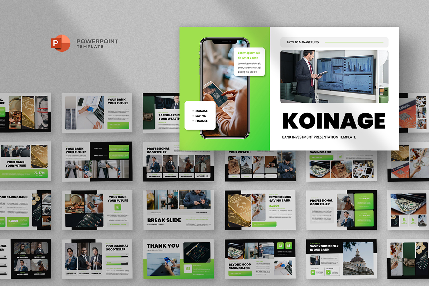 Koinage - Bank & Finance Powerpoint Template
