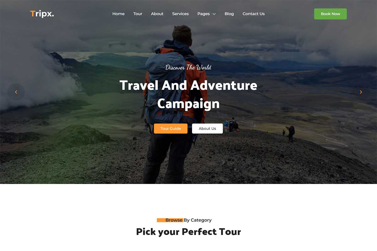 Trepx - Tour And Travel Agency WordPress Theme
