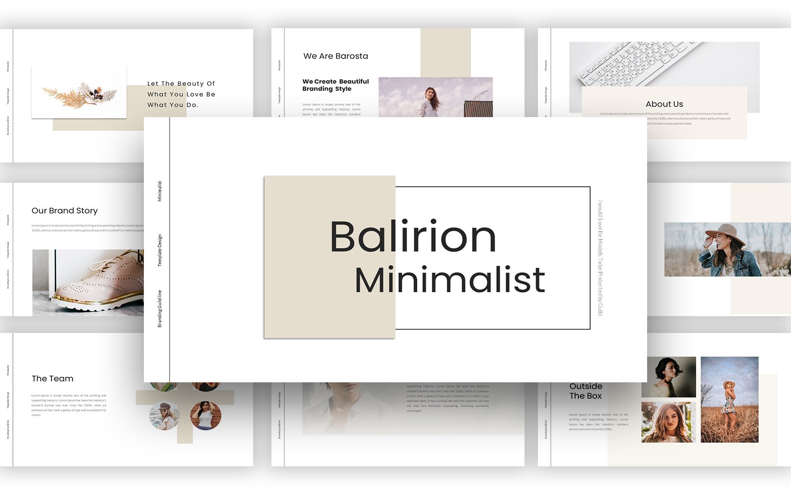 Balirion Brand Guideline Powerpoint Template