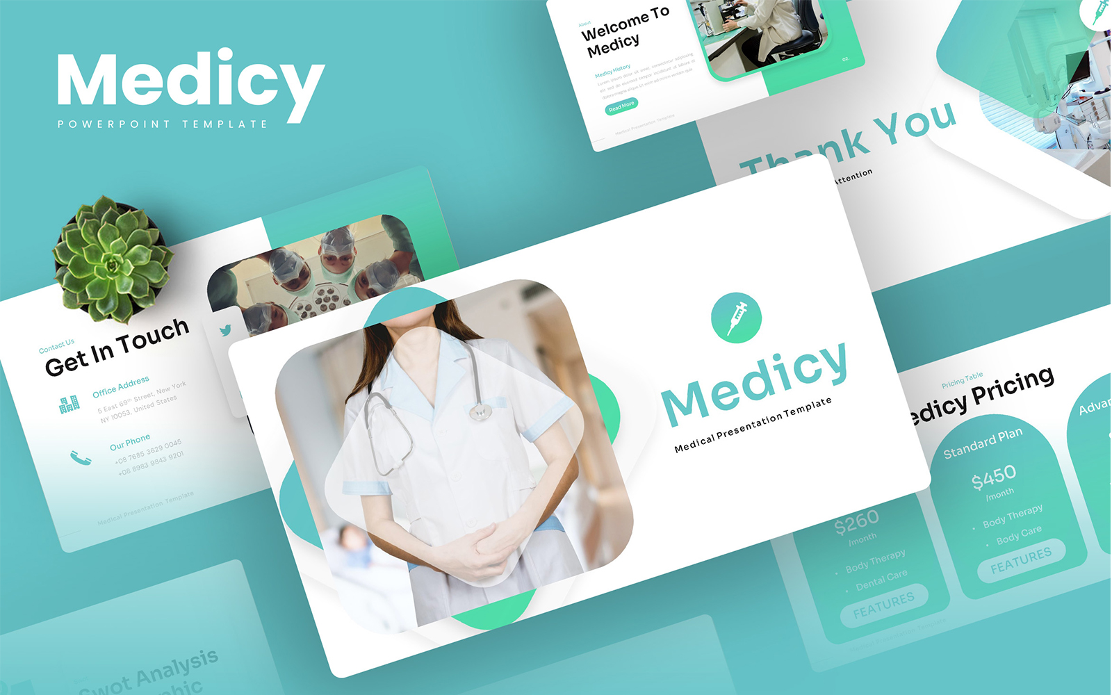 Medicy – Medical PowerPoint Template